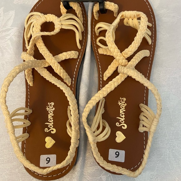 New Solemates Strappy Sandals - Picture 2 of 6